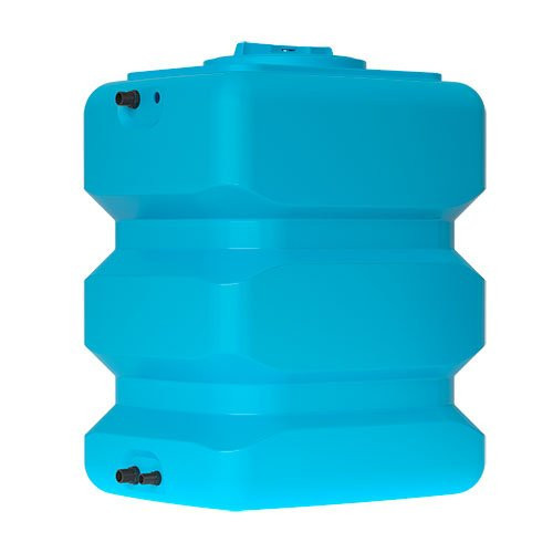 Бак (емкость) для воды ATP-500 с поплавком (синий) пластиковый