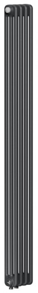 Радиатор стальной трубчатый TUBOG 3180-04-DV1-TI, нижнее подключение, титан RIFAR