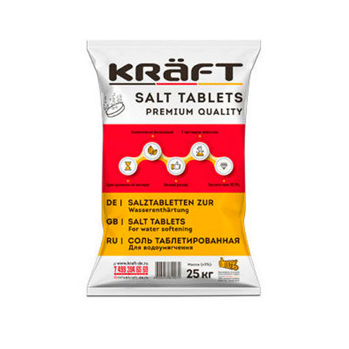 Cоль Kraft таблетированная 25 кг